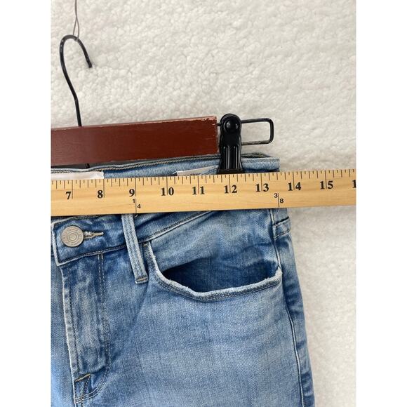 FRAME Le Skinny De Jeanne Women’s Jeans 27 Distressed Miramonte Wash Stretch - Picture 3 of 10
